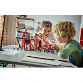 LEGO® City: Fire Station with Fire Truck Playset 60414 - Image 4
