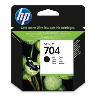 HP 704 Original Printhead Ink Black 480 Pgs CN692AE