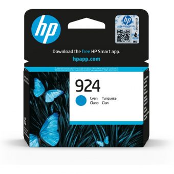 HP 924 Original Ink Cyan 400 Pgs 4K0U3NE