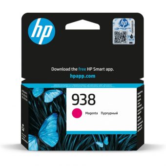 HP 938 Original Ink Magenta 800 Pgs 4S6X6PE