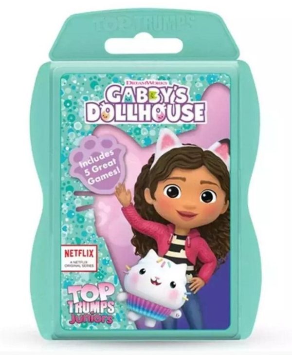 Winning Moves: Top Trumps Juniors - Gabby's Dollhouse Playing Cards WM04165-EN1-6