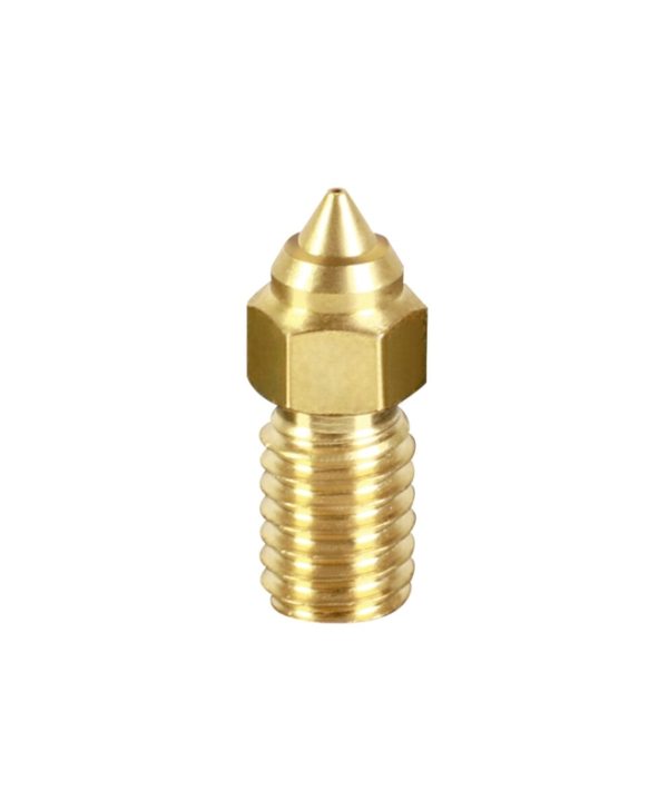 Creality High Speed M6 Brass Nozzle M6xD0.4x16.8 for Ender-3 V3 SE, 5 S1, 7 4004020054