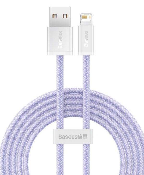 Baseus Dynamic Series Cable USB-A to Lightning 2.4A 2m Purple CALD000505