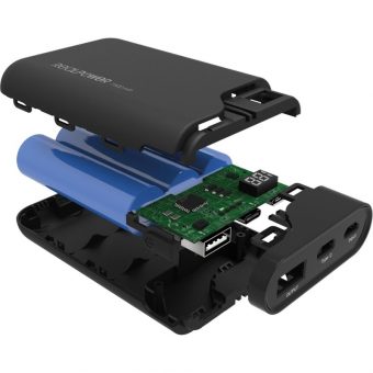 Ultron RealPower Powerbank PB-7500C 1xUSB-A 1xUSB-C  7.5Ah Black 243924 - Image 5