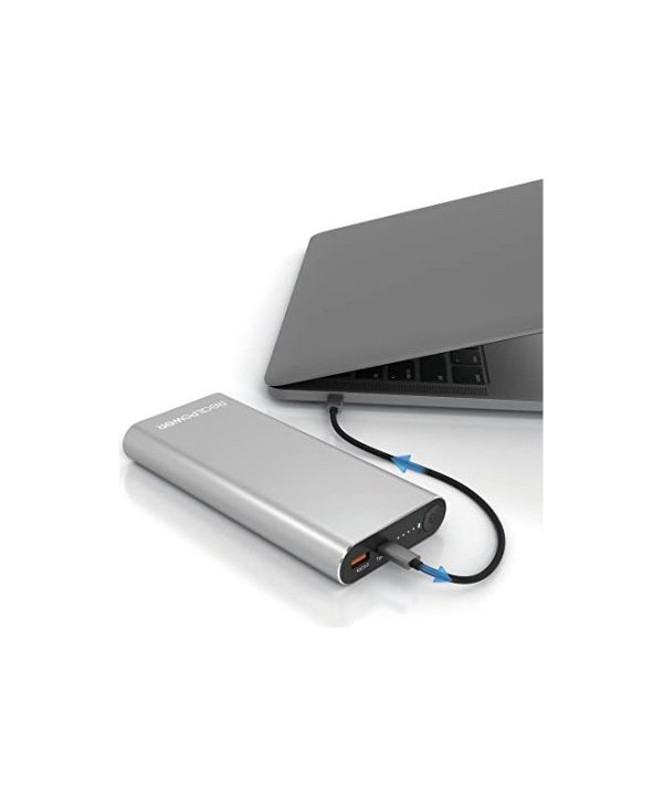 Ultron RealPower Powerbank PB-20000PD Pro 1xUSB-A 1xUSB-C 20.000mAh Silver
