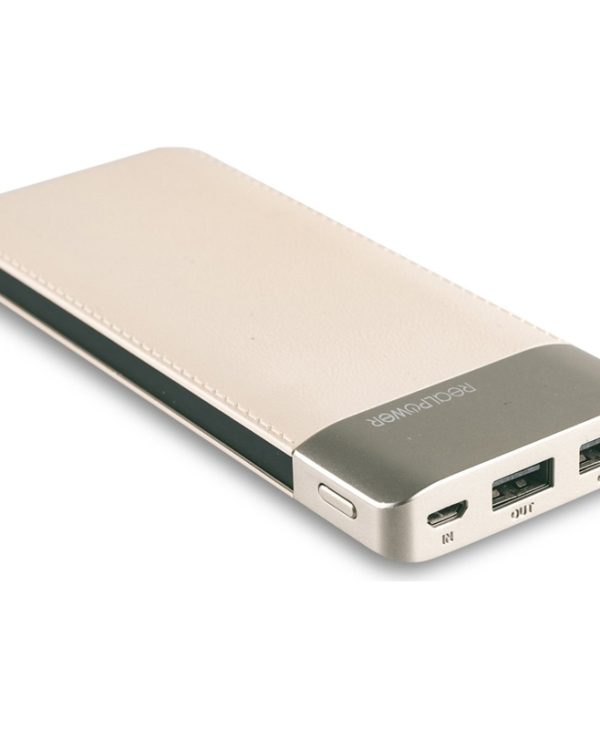 Ultron RealPower Powerbank PB-8000 2xUSB-A 8.000mAh Fashion Gold 282243