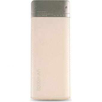 Ultron RealPower Powerbank PB-8000 2xUSB-A 8.000mAh Fashion Gold 282243 - Image 3