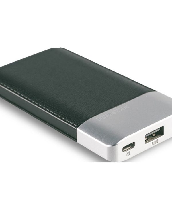 Ultron RealPower Powerbank PB-4000 1xUSB-A 4.000mAh Fashion Black 282247