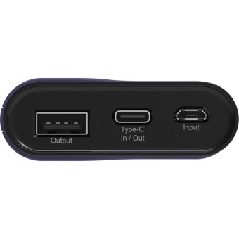 Ultron RealPower Powerbank PB-7500C 1xUSB-A 1x USB-C 7.500mAh Navy Blue 333642 - Image 2