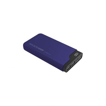 Ultron RealPower Powerbank PB-15000C 2xUSB-A 1x USB-C 15.000mAh Navy Blue 333643