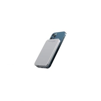 Ultron RealPower Powerbank PB-5000 MagSafe 5.000mAh Silver 414905 - Image 2
