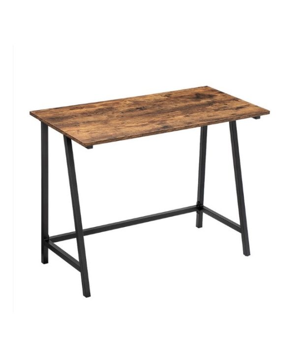 VasagleΜεταλλικό Γραφείο Υπολογιστή 100x50x75cm Black LWD40X