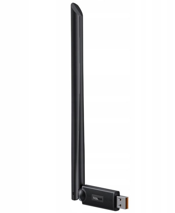Baseus FastJoy USB-A Wi-Fi Adapter 650 Mbps Black B01317600111-02