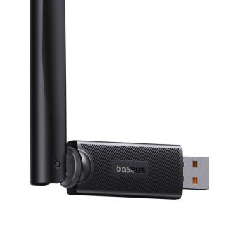 Baseus FastJoy USB-A Wi-Fi Adapter 650 Mbps Black B01317600111-02 - Image 3