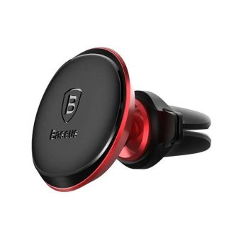Baseus Magnetic Car Mount Air Vent Holder Red C40141201913-00