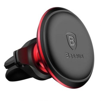 Baseus Magnetic Car Mount Air Vent Holder Red C40141201913-00 - Image 2