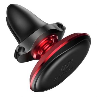 Baseus Magnetic Car Mount Air Vent Holder Red C40141201913-00 - Image 3