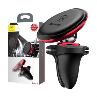 Baseus Magnetic Car Mount Air Vent Holder Red C40141201913-00 - Image 6