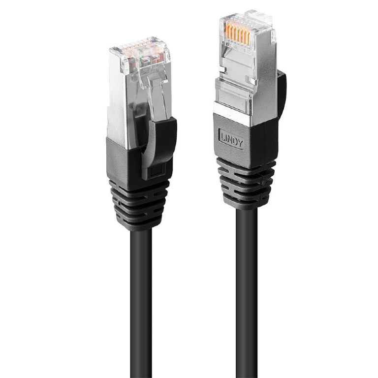 Lindy SFTP Cat6 15m Black 45608