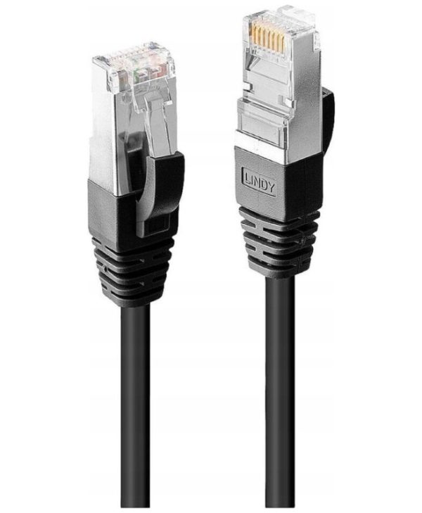 Lindy S/FTP Cat6 20m Black 45609