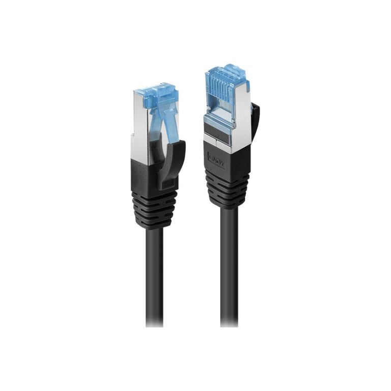 Lindy SFTP Cat6a 15m Black 47419