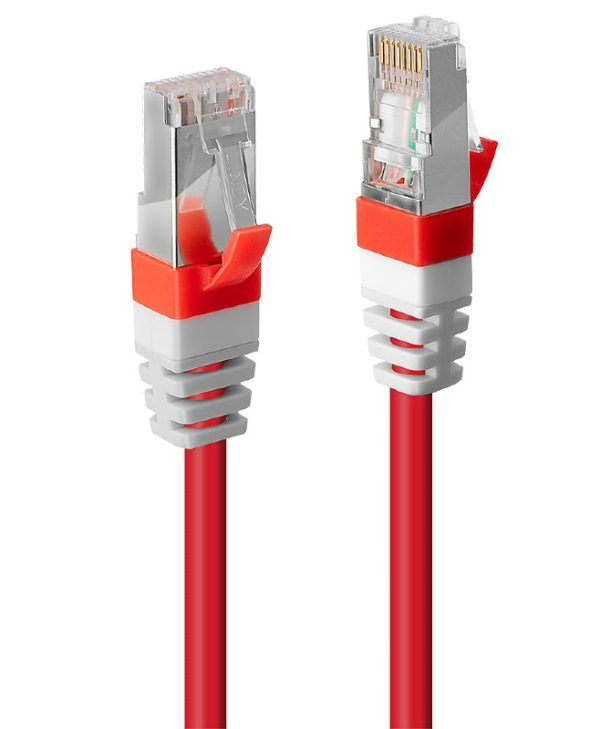 Lindy S/FTP Cat6a 3m Red 45387