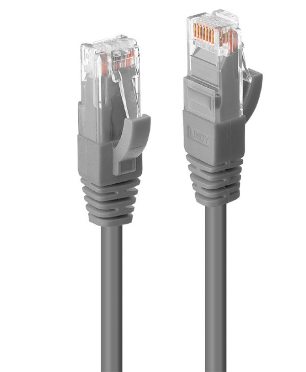 Lindy U/UTP Cat6 7.5m Grey 45406