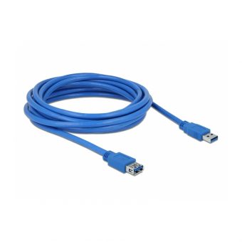 Delock Usb 3.0 Cable Extender  M/F 5.0m Blue 82541 - Image 2