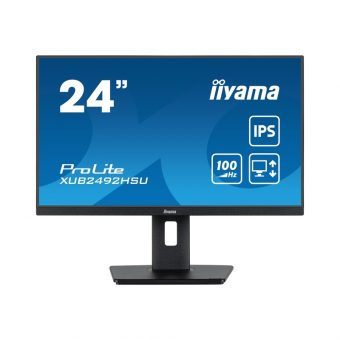 Ιiyama ProLite 23.8" XUB2492HSU-B6 FHD IPS 100Hz Monitor Black XUB2492HSU-B6