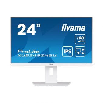 Ιiyama ProLite 23.8" XUB2492HSU-W6 FHD IPS 100Hz Monitor White XUB2492HSU-W6