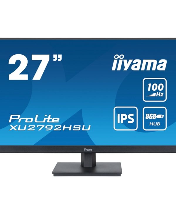 Ιiyama ProLite 27.0" XU2792HSU-B6 FHD IPS 100Hz Monitor Black XU2792HSU-B6