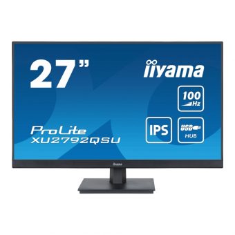 Ιiyama ProLite 27.0" XU2792QSU-B6 QHD IPS 100Hz Business Monitor Black XU2792QSU-B6