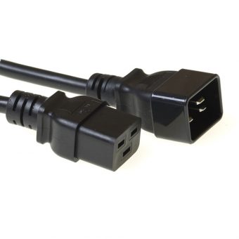 Intronics Power Cable  C20/M To C19/F 2.0m Black AK5023