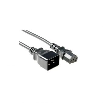 Intronics Power cable C13 Male To C20 Female Black AK5026