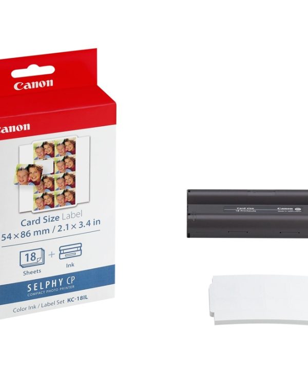 CANON KC-18IL Colour Ink & Paper Set Mini Stickers 18sheets 7740A001