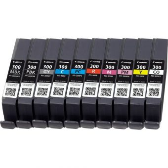 CANON PFI-300 Color Multipack Ink 10pcs 4192C008 - Image 3