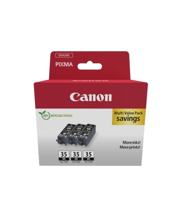 Canon  3xPGI-35BK Black Value Pack 1509B028