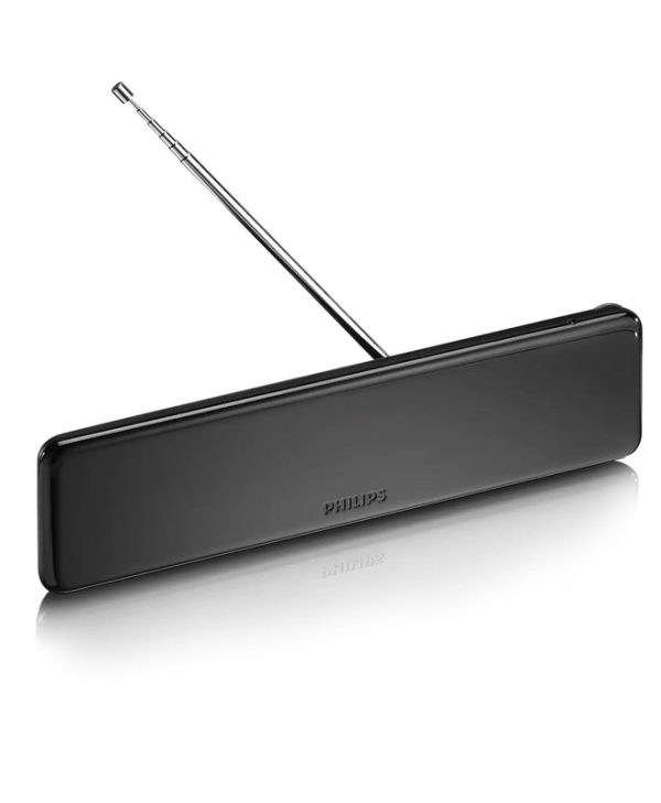 Philips Κεραία Τηλεόρασης Εσωτερικού Χώρου με ενισχυτή HDTV Black SDV5225/GRS