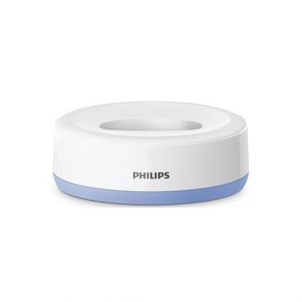 Philips Ασύρματο Τηλέφωνο Ελληνικό Μενού Ανοιχτή Ακρόαση Γαλάζιο D1611S/GRS - Image 4