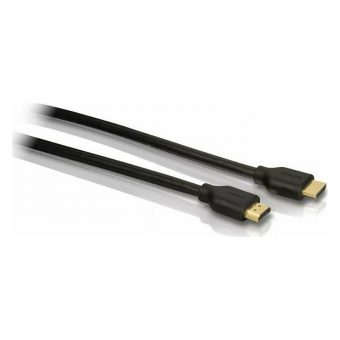 Philips Cable Gold Plated HDMI Male to HDMI Male 4K/Ethernet 1.8m Black SWV5401H/GRS