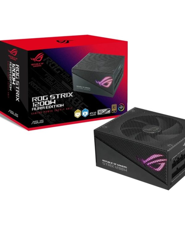 Asus ROG Strix Aura Edition 1200W 13.5cm Fan Fully-Modular 80+ Gold PCIe 5.0 90YE00P0-B0NA00