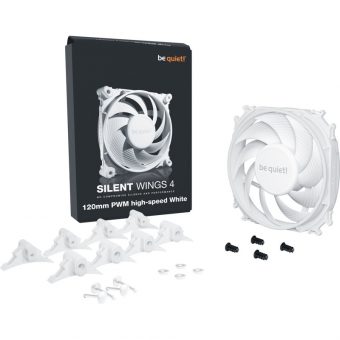 Be Quiet! Silent Wings 4 12cm PWM High-Speed White BL115 - Image 4