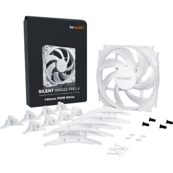 Be Quiet! Silent Wings Pro 4 14cm PWM White BL119 - Image 6