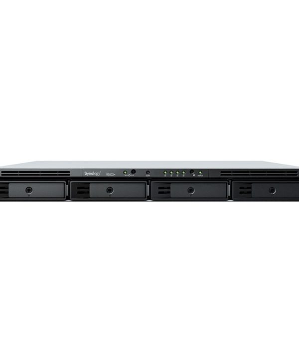 Synology RackStation 4-Bay NAS 1U Rack-Mounted RS822+