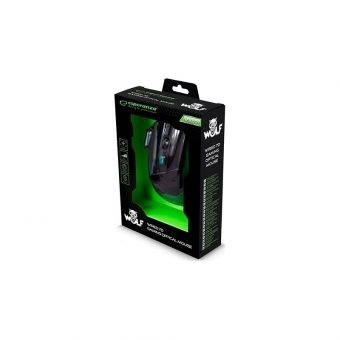 Esperanza MX201 Wolf Gaming Wired Mouse Black Blue EGM201B - Image 4