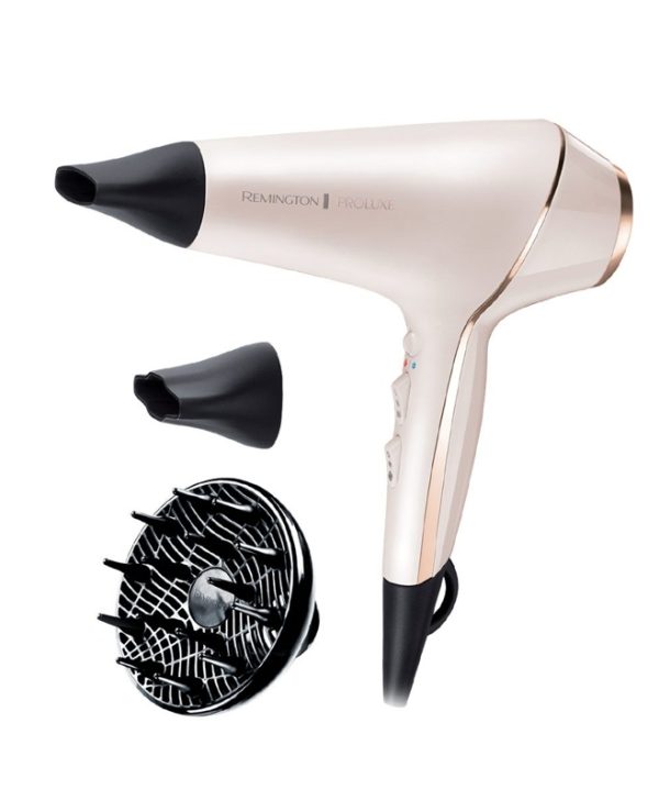 Remington Proluxe Ionic Hair Dryer Beige Black 2400W AC9140