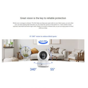 Ezviz H6c IP Κάμερα FHD 2MP NV White CS-H6c-R101-1G2WF - Image 4