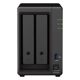 Synology 2-Bay Deep Learning NVR 16-Channel DVA1622