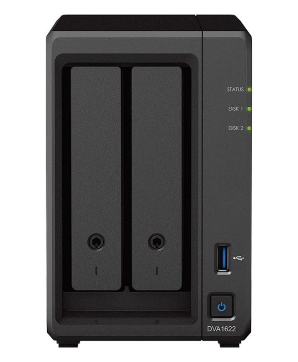 Synology 2-Bay Deep Learning NVR 16-Channel DVA1622