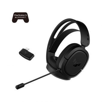 Asus TUF Gaming H1 Wireless Headset Black 90YH0391-B3UA00 - Image 7